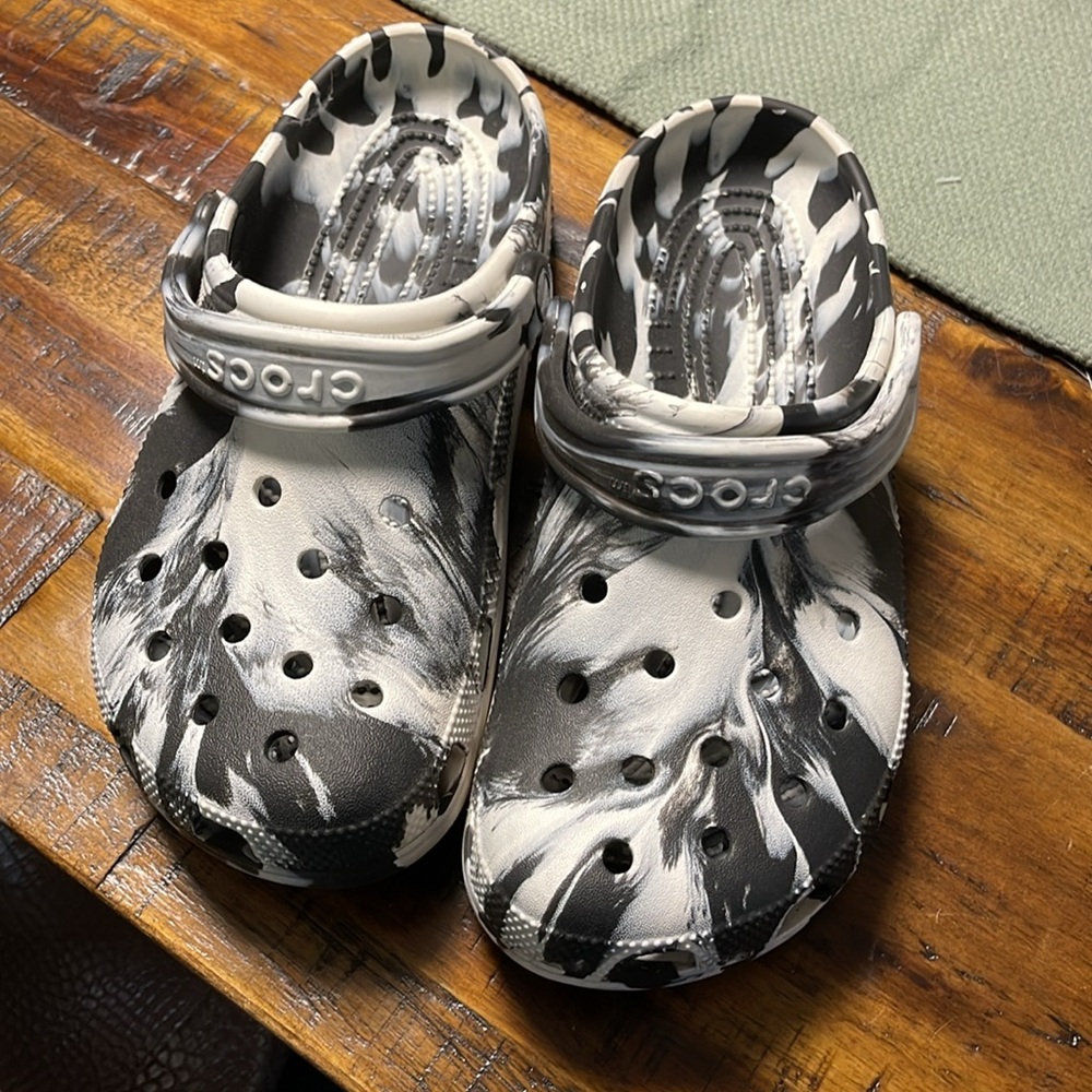 Gently worn Crocs